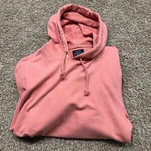 J. Crew fleece hoodie. Large